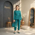ست بلوز شلوار کمربند مدل حصار - Image 6