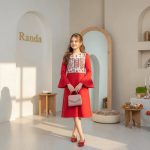 پیراهن سوزن دوزی دخترانه مدل آتوسا - Image 6