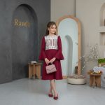 پیراهن سوزن دوزی دخترانه مدل آتوسا - Image 2