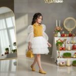 بلوز کراپ دامن مجلسی مدل ماهی - Image 2