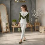ست شومیز شلوار شیک بچگانه مدل مهدیس - Image 2