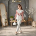 ست شومیز شلوار شیک بچگانه مدل مهدیس - Image 3