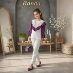 ست شومیز شلوار شیک بچگانه مدل مهدیس - Image 4