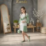 بلوز دامن مجلسی بچگانه مدل مهوش - Image 2