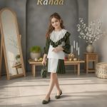 بلوز دامن مجلسی بچگانه مدل مهوش - Image 5