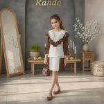 بلوز دامن مجلسی بچگانه مدل مهوش - Image 6