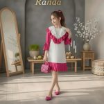 پیراهن مجلسی  بچگانه مدل مهلا - Image 10