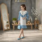 پیراهن مجلسی  بچگانه مدل مهلا - Image 9