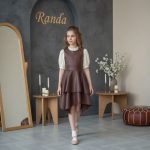ست شومیز پیراهن پیش‌بندی مدل فارس - Image 3