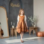 ست شومیز پیراهن پیش‌بندی مدل فارس