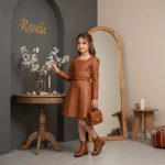 پیراهن چرم دخترانه مدل پارس - Image 7