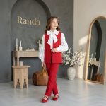 ست جلیقه شلوار دخترانه مدل شمع - Image 4