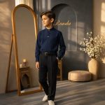 شومیز شلوار پسرانه شیک مدل هومن - Image 6