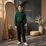 شومیز شلوار پسرانه شیک مدل هومن - Image 5
