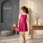 شومیز پیراهن بچگانه شیک و مجلسی مدل پرستو - Image 7