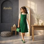 شومیز پیراهن بچگانه شیک و مجلسی مدل پرستو - Image 6