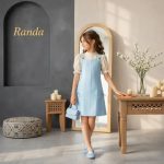 شومیز پیراهن بچگانه شیک و مجلسی مدل پرستو - Image 10