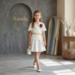 شومیز دامن دخترانه مدل تلاطم