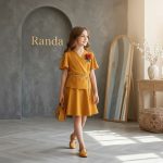 شومیز دامن دخترانه مدل تلاطم - Image 5