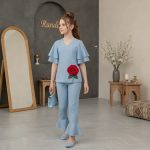 شومیزشلوار شیک بچگانه مدل دالان - Image 9