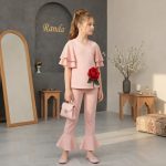 شومیزشلوار شیک بچگانه مدل دالان - Image 5