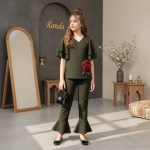 شومیزشلوار شیک بچگانه مدل دالان - Image 3