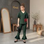 شومیزشلوار شیک بچگانه مدل دالان - Image 2