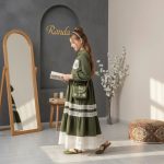 پیراهن شیک دخترانه مدل چلچله - Image 6