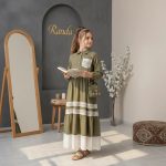 پیراهن شیک دخترانه مدل چلچله - Image 7