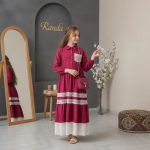 پیراهن شیک دخترانه مدل چلچله - Image 8