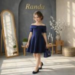 پیراهن شیک و مجلسی بچگانه مدل صنم - Image 6