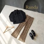 شومیز و شلوارپلنگی به همراه کمربند - Image 5