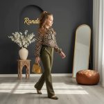شومیز پلنگی و شلوار به همراه کمربند مدل رعنا - Image 6