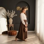 بلوز دامن بچگانه شیک و مجلسی هورا - Image 3