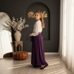 بلوز دامن بچگانه شیک و مجلسی هورا - Image 4