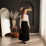 بلوز دامن بچگانه شیک و مجلسی هورا - Image 5