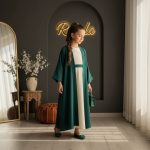 شنل و پیراهن بچگانه بلند طرحی خاص مدل ناجی - Image 6