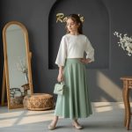 شومیزدامن بچگانه مدل نیلدا