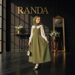 پیراهن یقه مجلسی  مدل یارا