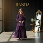 ست پیراهن و مینی اسکارف مدل کوثر