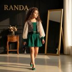 رامپر و جلیقه سوزن دوزی دخترانه مدل یارنیا - Image 6