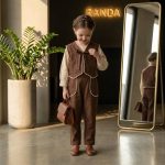 ست سه تیکه جلیقه شلوار دخترانه مدل غزال - Image 5