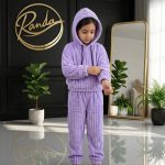ست هودی شلوار بچگانه مخملی حراجی - Image 2