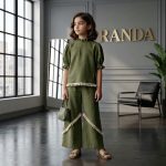 ست بلوز شلوار تابستانه دخترانه مدل سارینا - Image 2