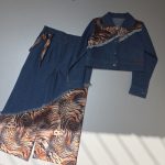 ست لی کت شلوار بگ طرح ببری دخترانه - Image 4