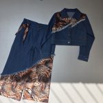 ست لی کت شلوار بگ طرح ببری دخترانه - Image 3