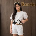 شومیز شلوارک شیک دخترانه مدل لیان - Image 6