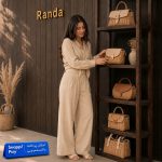 شومیز شلوار تابستانه جلو گره ای مدل مهرینا - Image 12