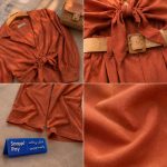 شومیز شلوار تابستانه جلو گره ای مدل مهرینا - Image 5