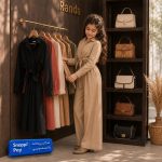 شومیز شلوار تابستانه جلو گره ای مدل مهرینا